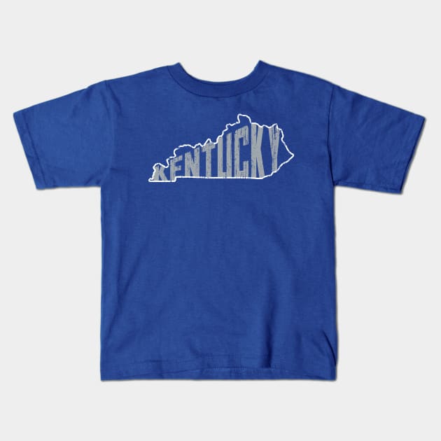 Kentucky Distressed Kids T-Shirt by KentuckyYall